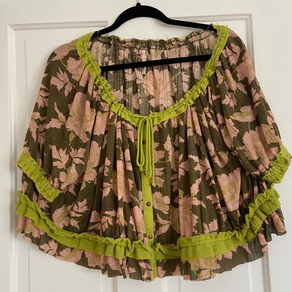 Whimsical Free People Blouse